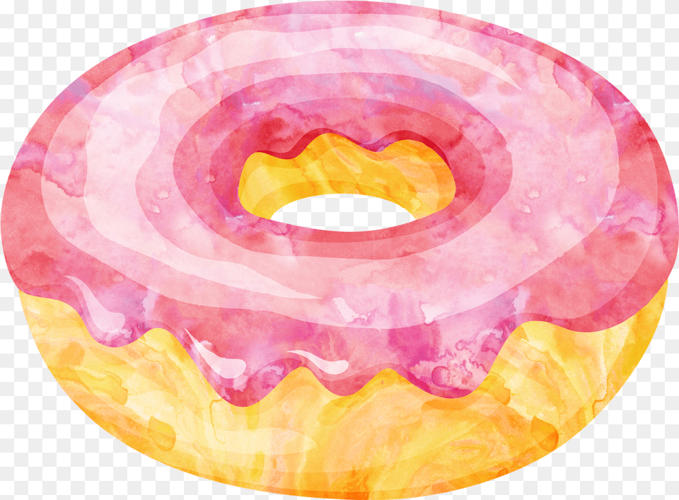 Circle, Food, Sweets, Donut Free Transparent Png