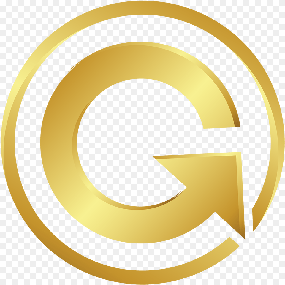 Circle, Symbol, Logo, Gold, Disk Free Png