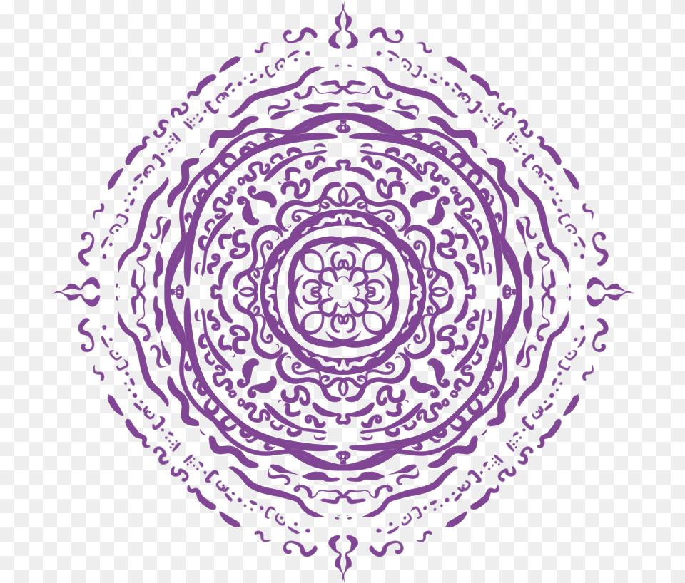 Circle, Pattern, Purple, Accessories, Art Png