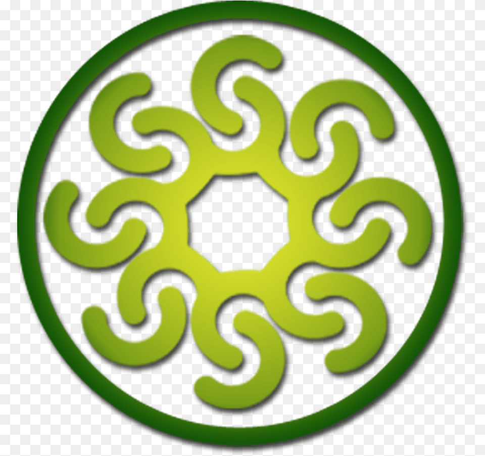 Circle, Pattern, Green Free Png