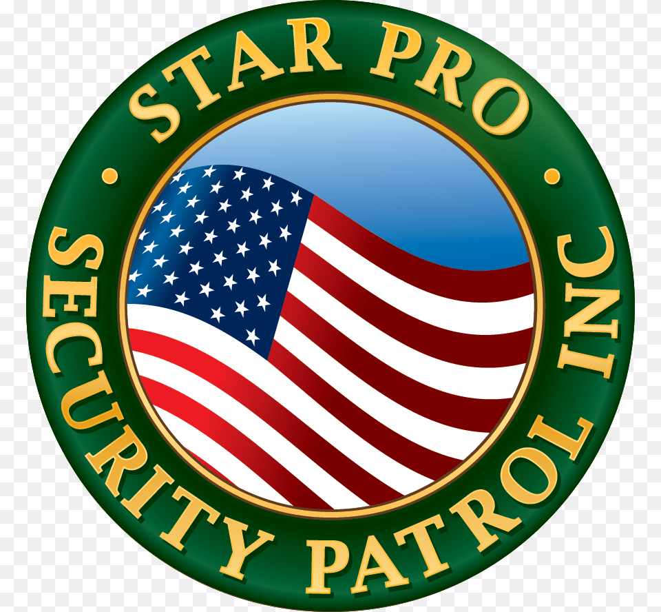 Circle, American Flag, Flag, Logo, Badge Free Png Download