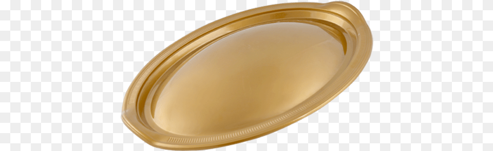 Circle, Tray, Gold, Plate, Dish Png Image