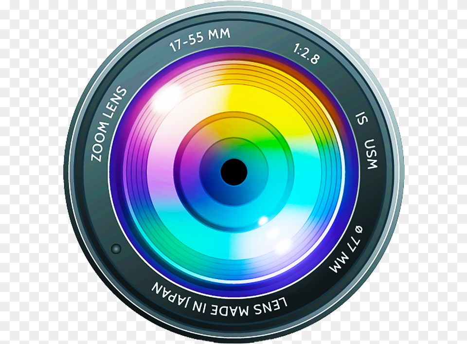 Circle, Electronics, Camera Lens, Disk Png Image