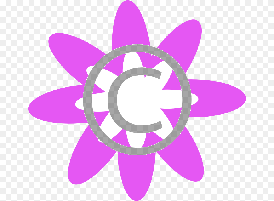Circle, Purple, Plant, Flower, Daisy Free Png Download