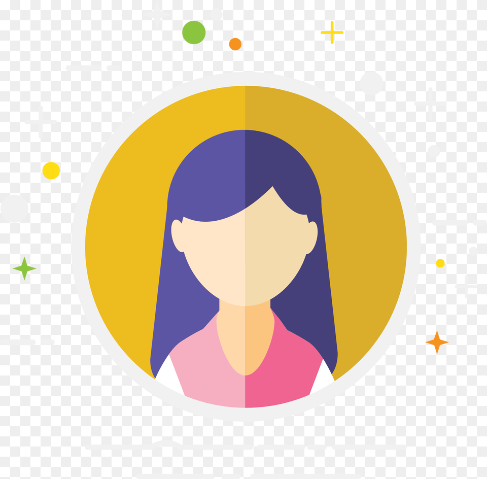 Circle, Adult, Person, People, Woman Png