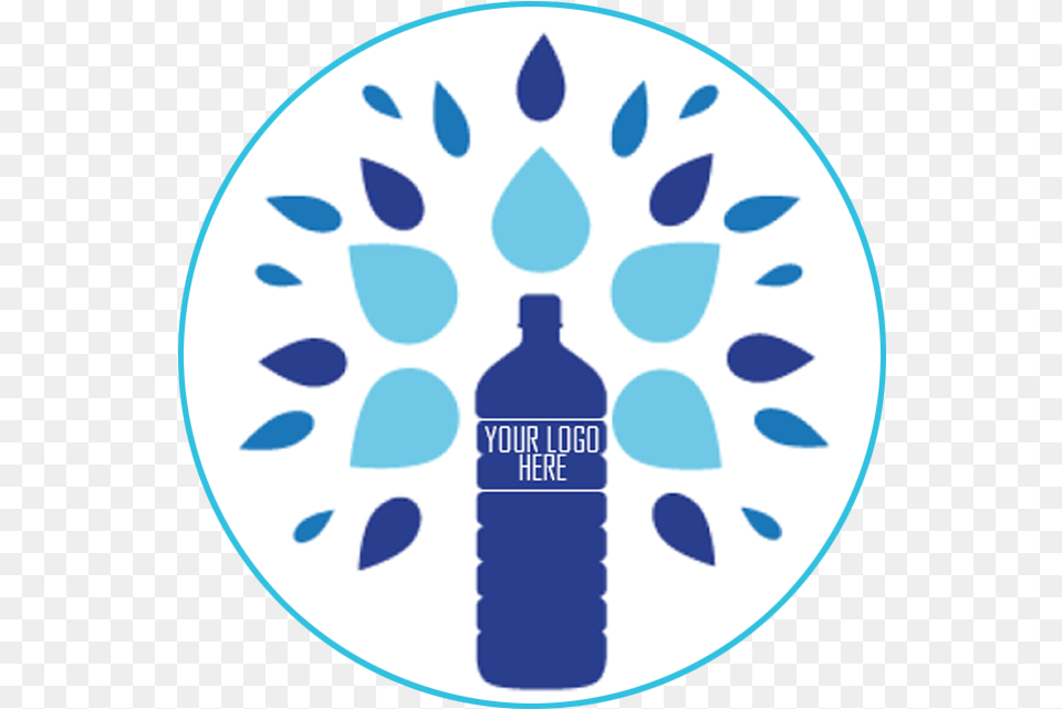 Circle, Bottle, Water Bottle, Beverage, Mineral Water Png Image