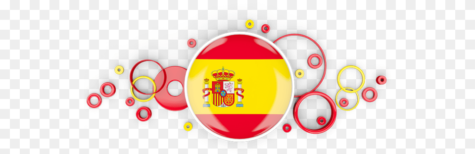 Circle Background Illustration Of Flag Spain Transparent Malaysia Flag, Art, Graphics, Logo, Disk Png Image