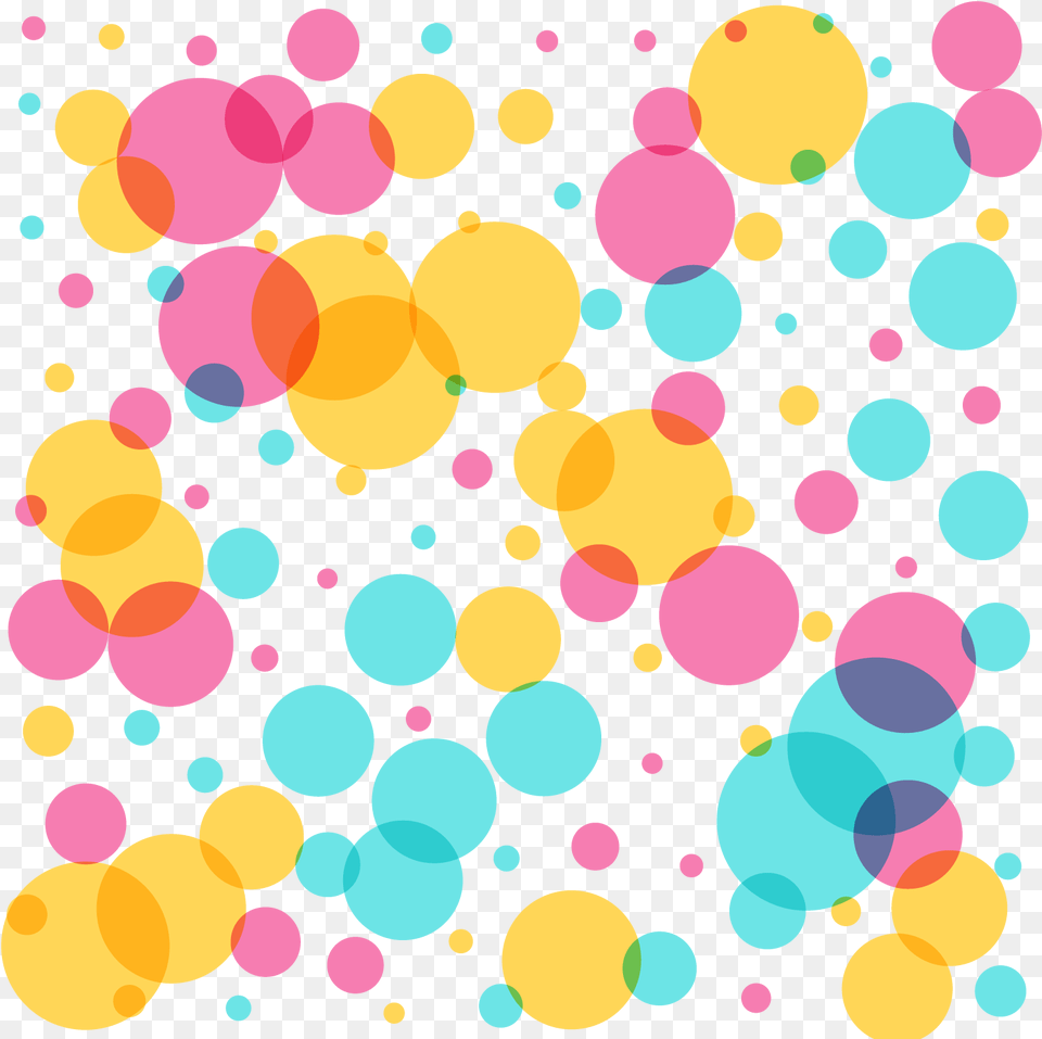 Circle Background Vector Circles Background, Pattern, Confetti, Paper, Polka Dot Free Png Download