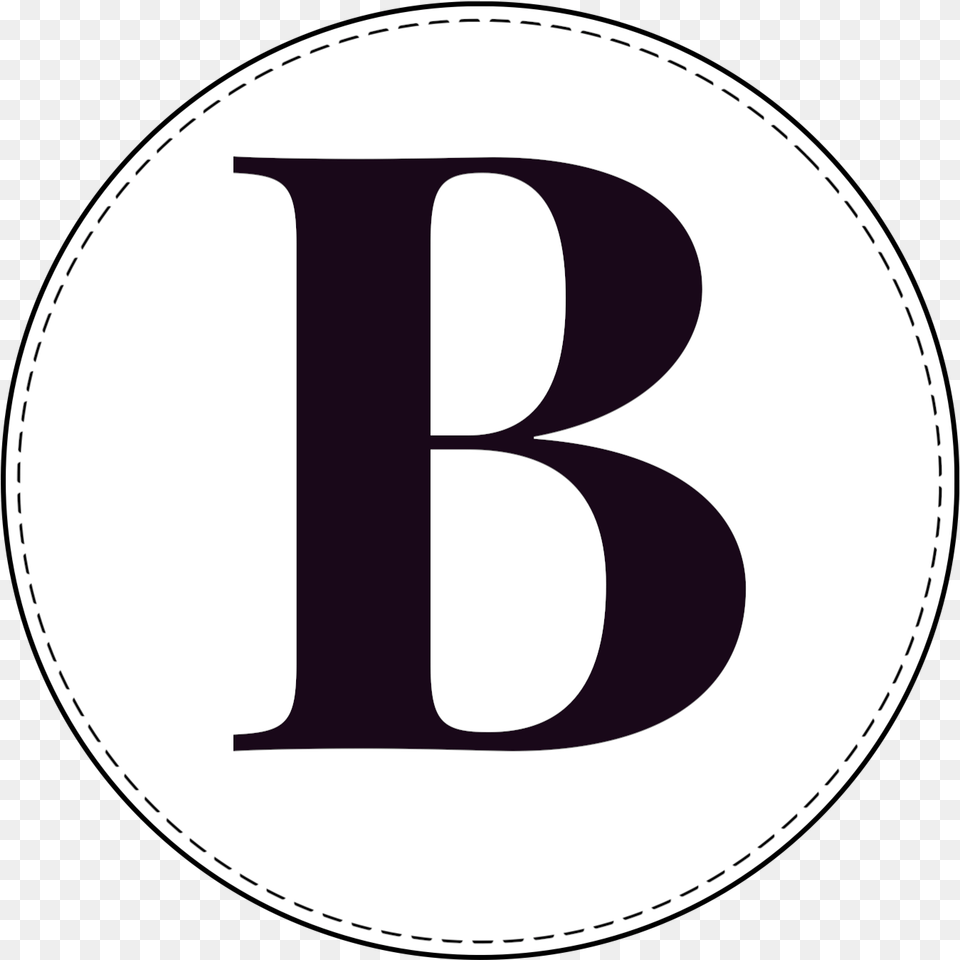 Circle Banner Letter B Letters In A Circle, Number, Symbol, Text, Disk Png Image