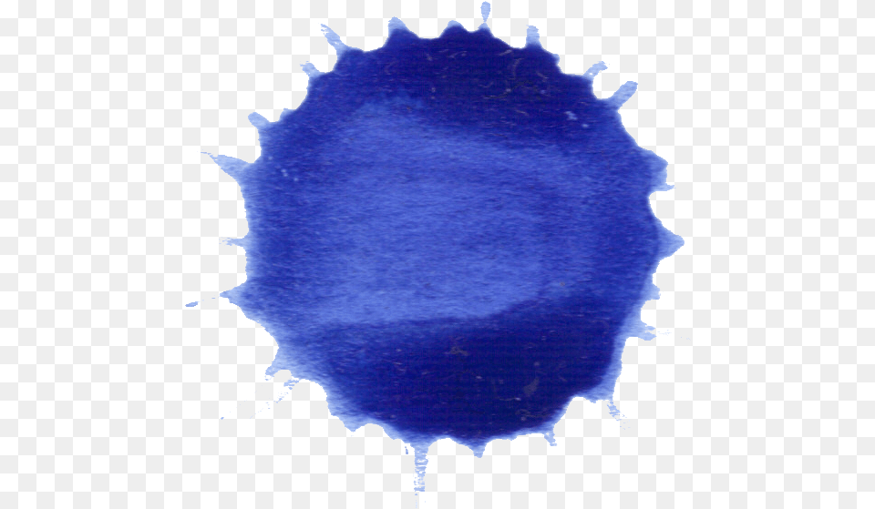 Circle Blue Paint Splash Watercolor Spaslh Blue, Stain, Person, Outdoors, Nature Free Transparent Png
