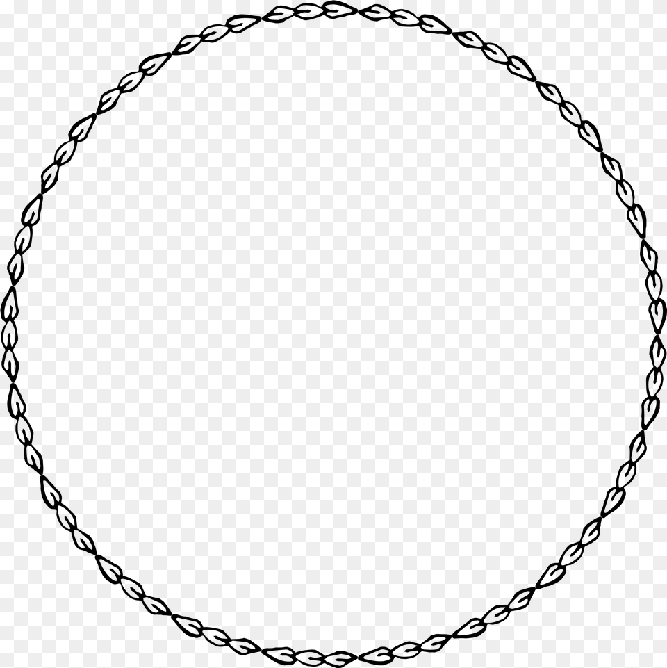 Circle Border Clipart Circle Border Logo Vintage, Gray Free Png Download