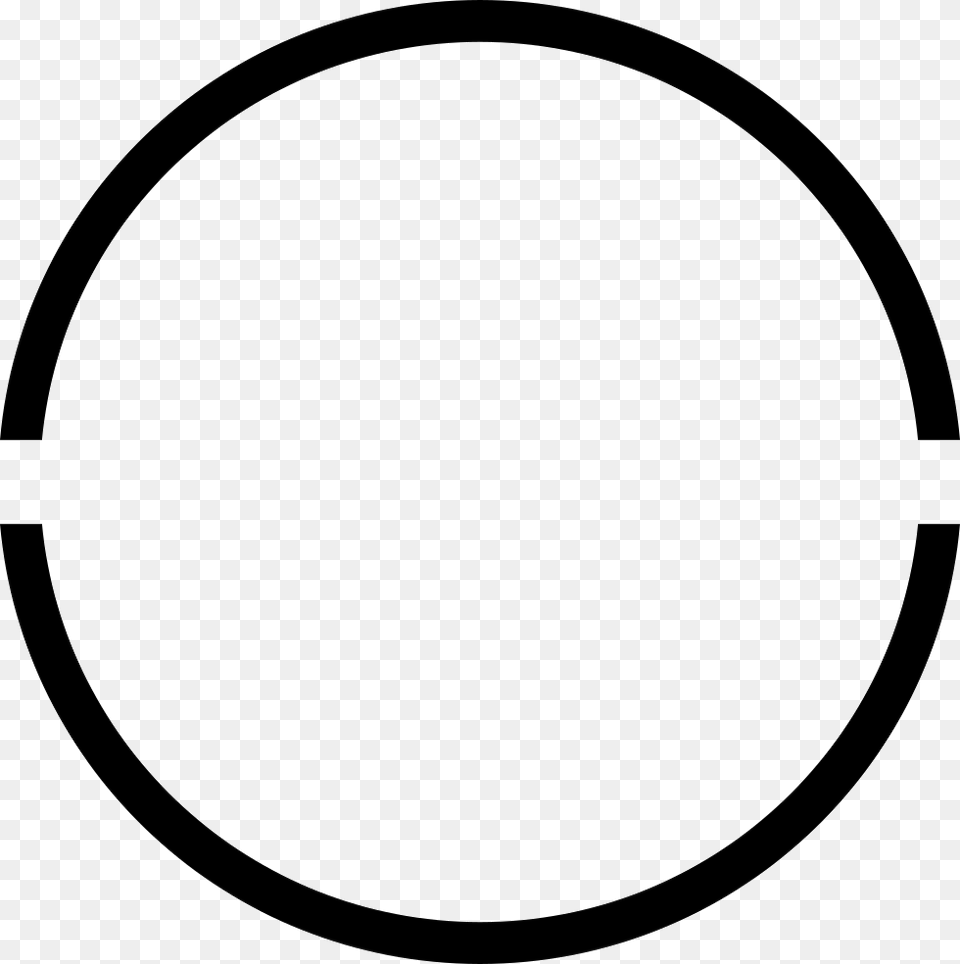 Circle Border Icon Oval, Clothing, Hardhat, Helmet Free Png Download