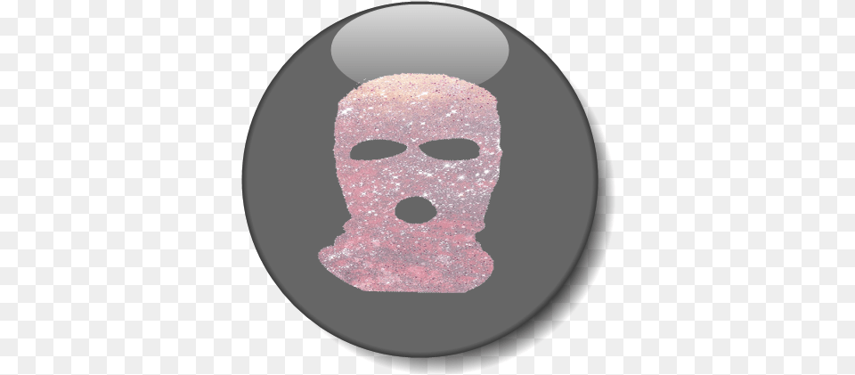 Circle Button Circle Button Pink Skimask Grey, Mask, Astronomy, Moon, Nature Png Image