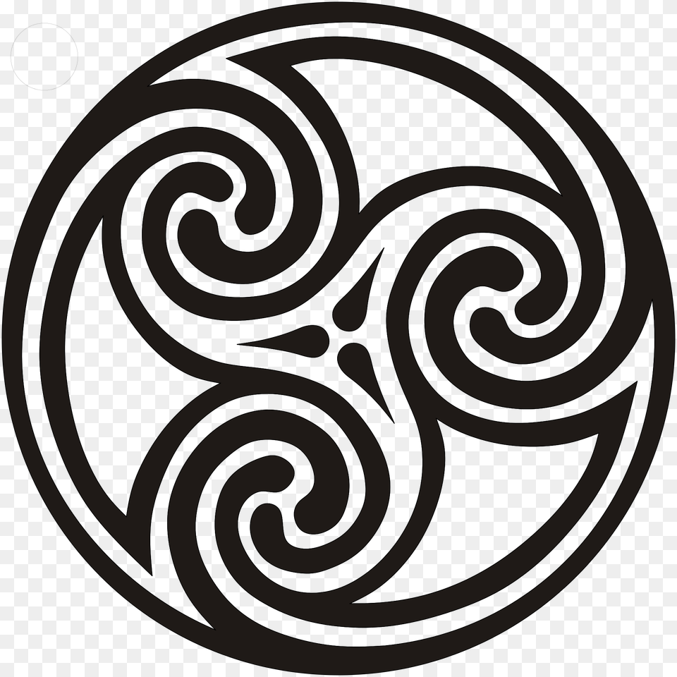 Circle Celtic Ornament, Spiral Free Transparent Png