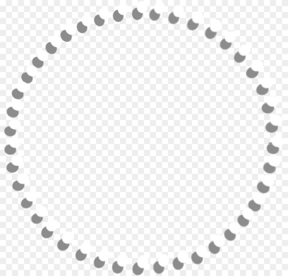 Circle Circles Dots Dote Round White Whitecircles White Dots Circle, Accessories, Jewelry, Necklace, Oval Free Transparent Png