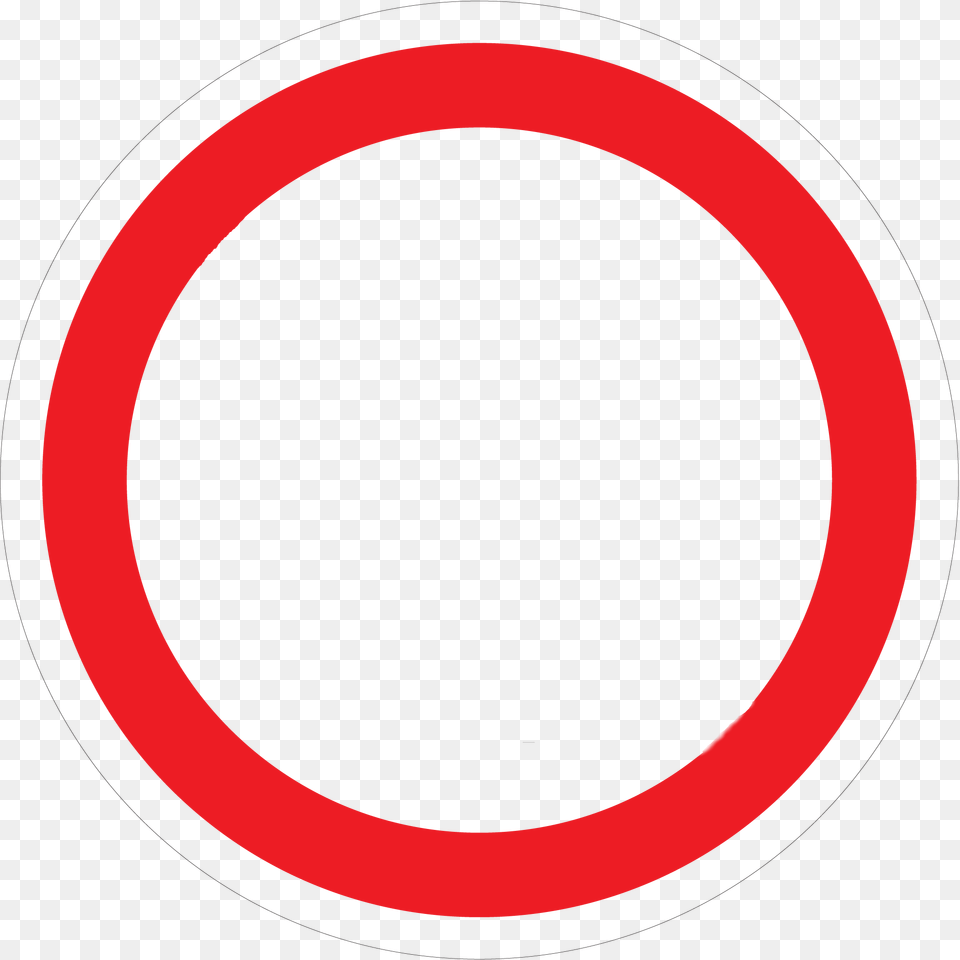 Circle Clip Art Red Circle, Sign, Symbol, Road Sign Png Image