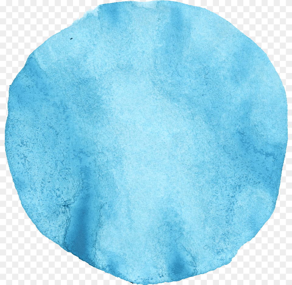 Circle Clip Art Transparent Blue Watercolor Circle, Turquoise, Texture, Outdoors, Home Decor Free Png