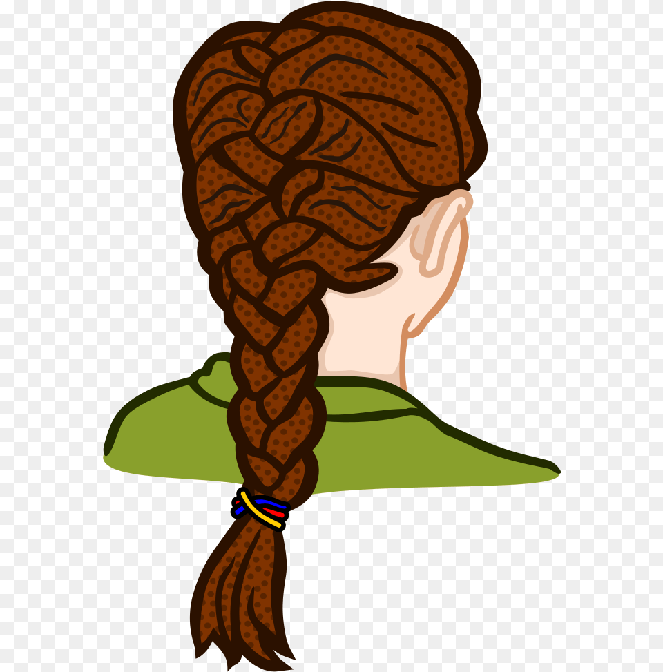 Circle Clipart Braided Braided Hair Clipart, Adult, Female, Person, Woman Free Transparent Png