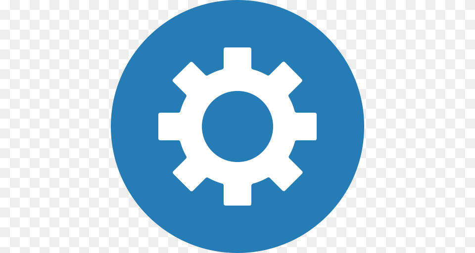 Circle Cog Customize Gear Preferences Settings Icon, Machine, First Aid Png Image