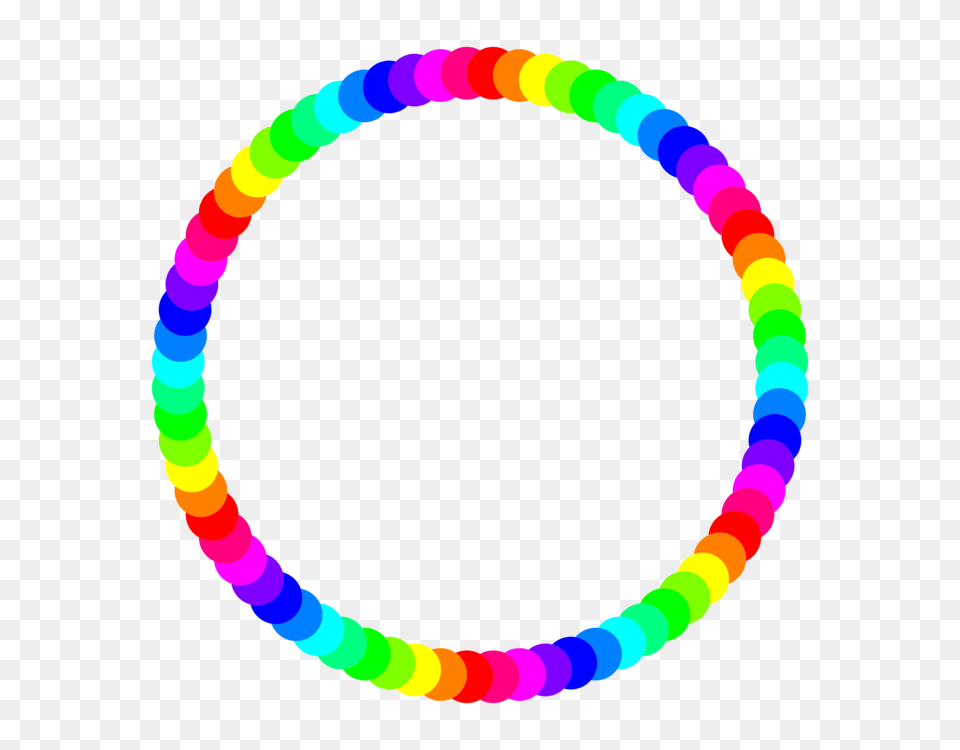 Circle Computer Icons Rainbow Document, Hoop, Accessories, Jewelry, Necklace Free Png