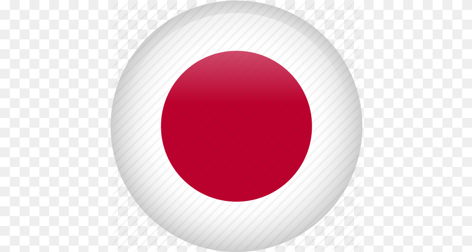 Circle Country Flag Japan Japanese Icon Circle Japan Flag Icon, Sphere Free Transparent Png