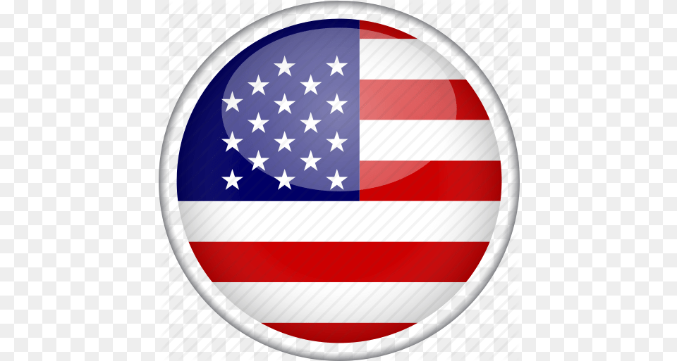 Circle Country Flag National Usa Country Flags Circle Icons Usa, American Flag Free Png