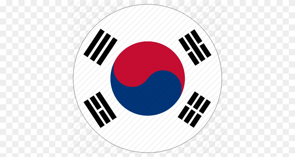Circle Country Flag South Korea Icon, Logo Png Image