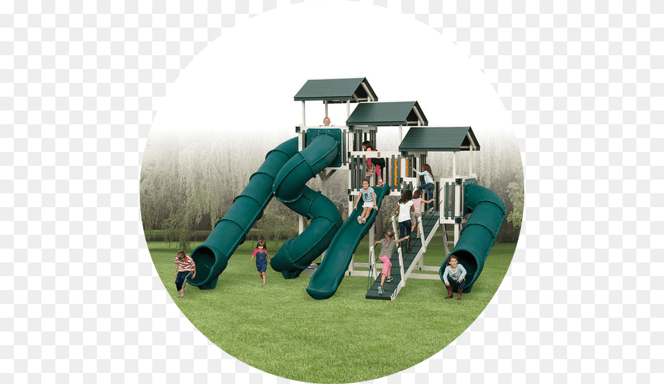Circle Cropped Playground Slide, Outdoor Play Area, Outdoors, Play Area, Person Free Png