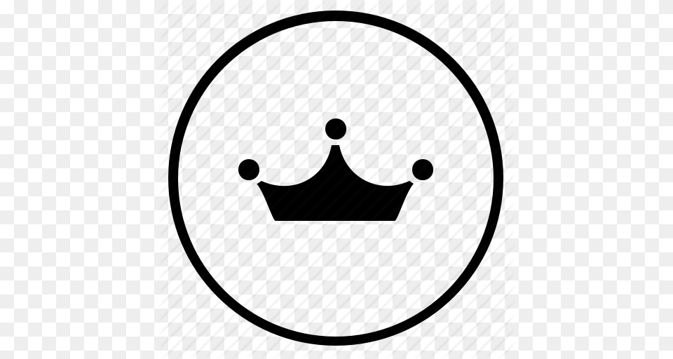 Circle Crown King Queen Round Royal Icon, Transportation, Vehicle Png