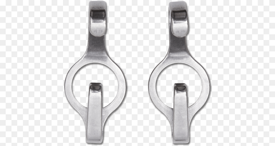 Circle Curb Chain Hooks Pair Curb Chain, Clamp, Device, Tool, Scissors Free Png