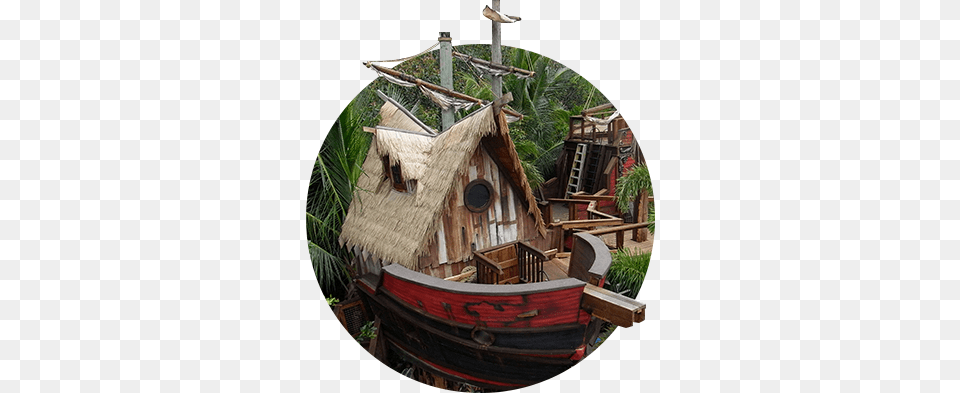 Circle Custom Tree House House, Architecture, Rural, Outdoors, Nature Free Png