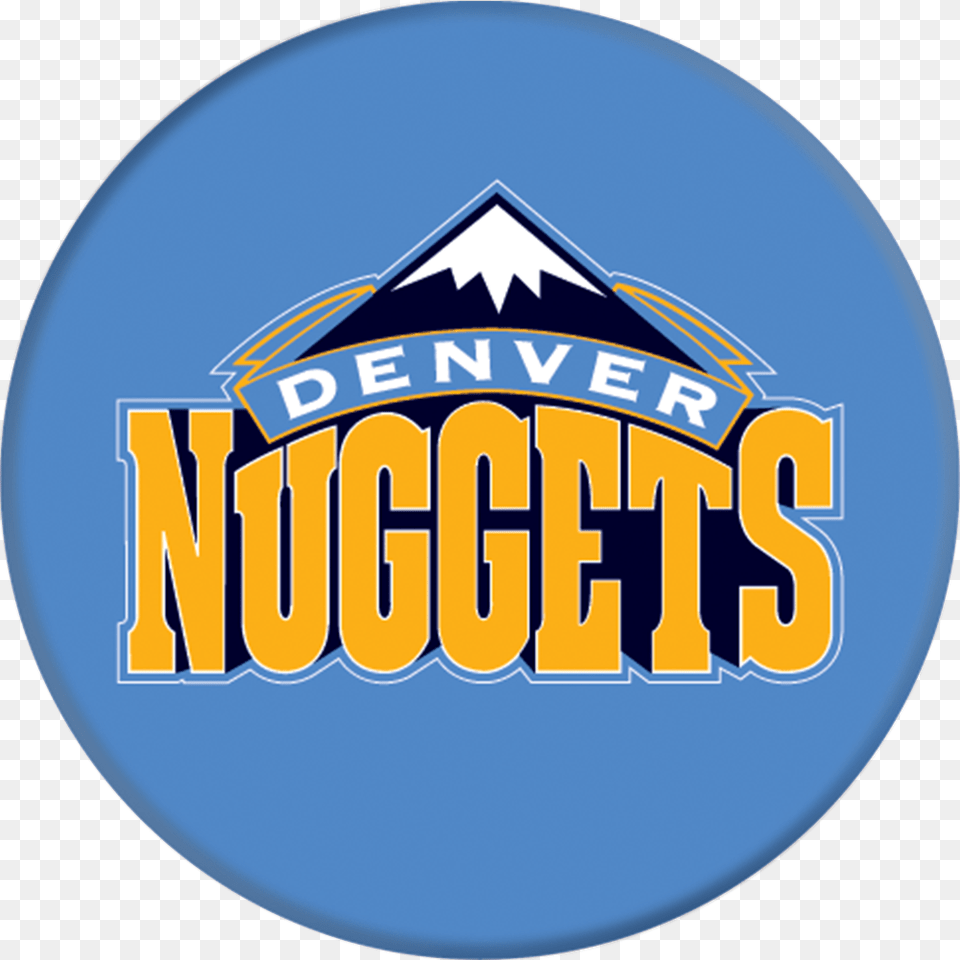 Circle Denver Nuggets, Badge, Logo, Symbol, Disk Free Png Download