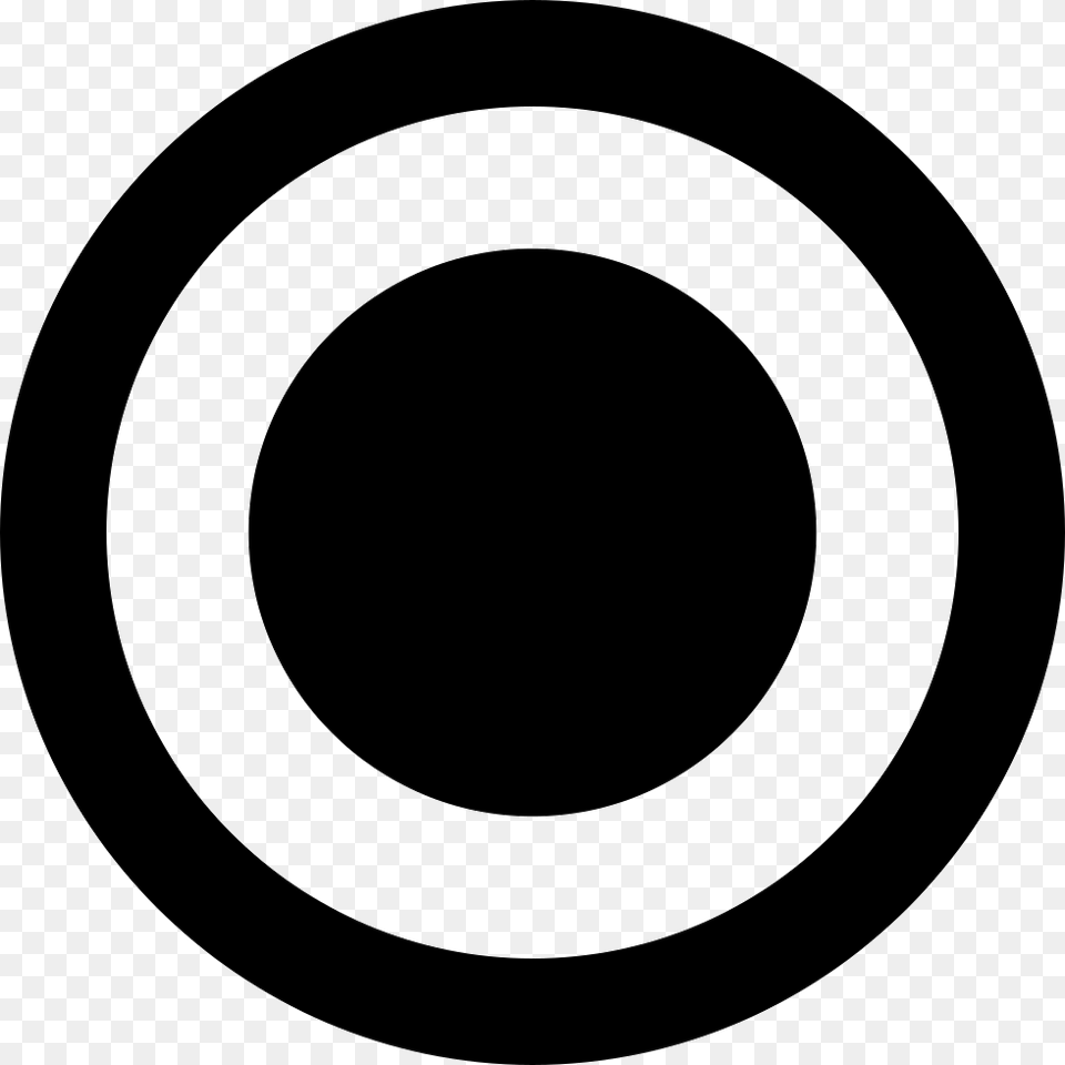 Circle Dot Screen Record Icon Png