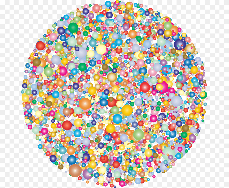 Circle Dots Prismatic Type Ii Tapestry Clipart, Sphere, Food, Sweets, Sprinkles Png Image
