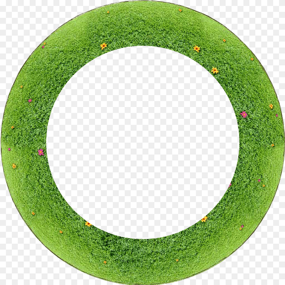 Circle Download Circle, Grass, Lawn, Plant, Home Decor Free Png