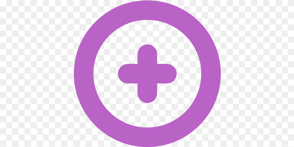 Circle Download Plus Icon Circled, Cross, Symbol, Purple, Disk Free Transparent Png