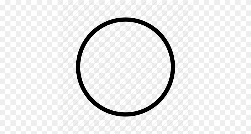Circle Empty Round Thin Unchecked Icon, Oval, Sphere Free Transparent Png