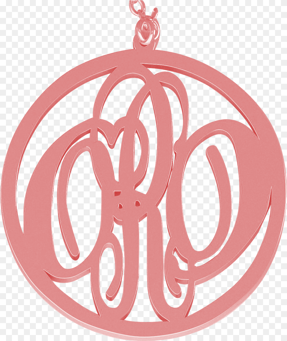Circle Encased Personalized Monogram Name, Accessories, Earring, Jewelry, Pendant Png Image