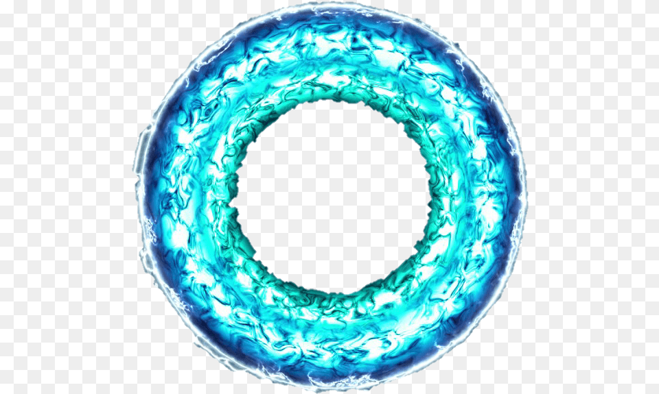 Circle Energy Effects Effect Magic Eye Blue Light Cool Cool Effects, Turquoise, Accessories, Gemstone, Jewelry Free Transparent Png