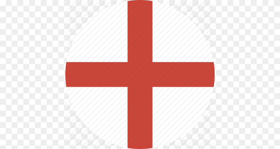 Circle England Flag Icon, Logo, Symbol, First Aid, Red Cross Free Transparent Png