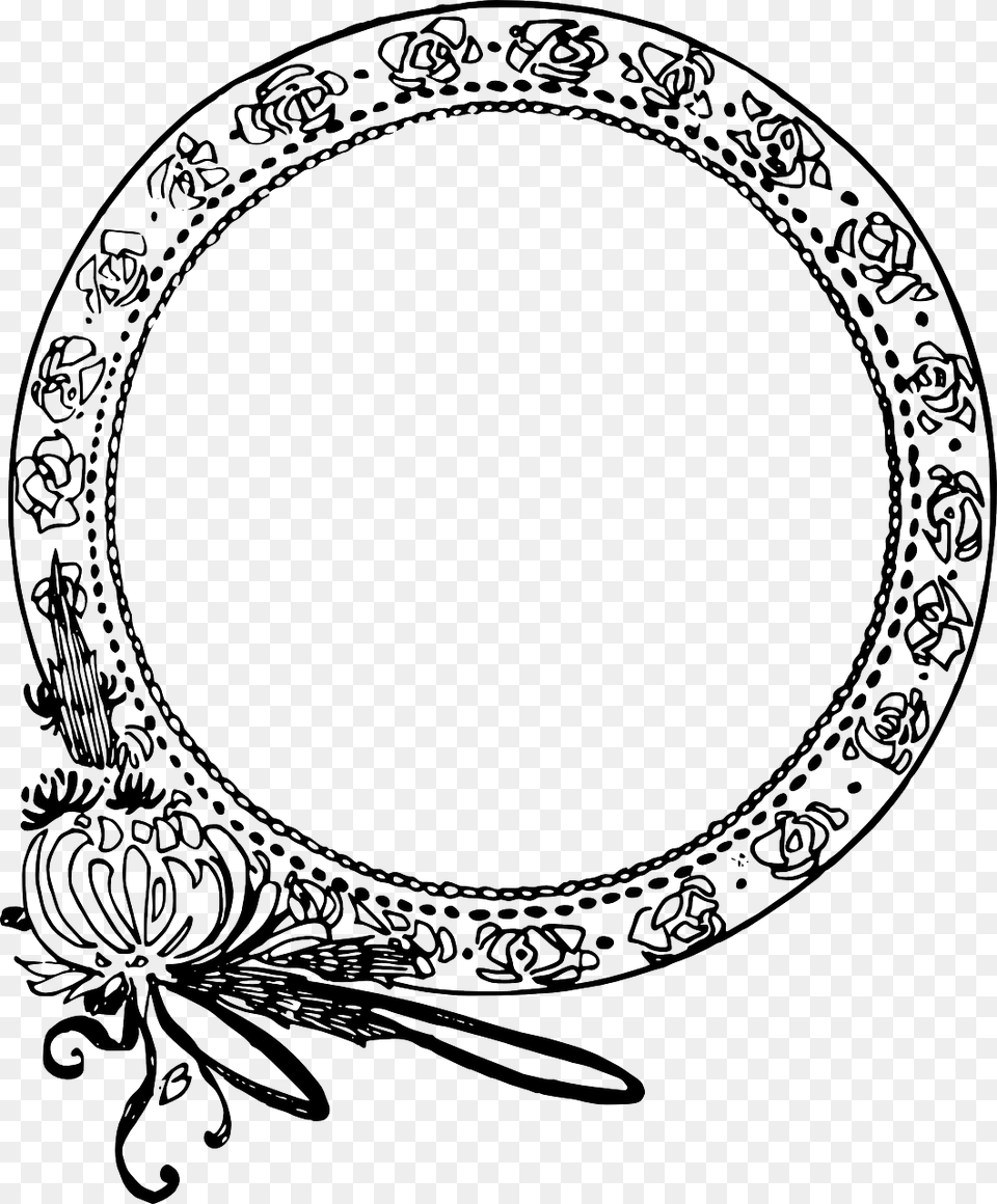 Circle Fancy, Oval, Art, Floral Design, Graphics Free Png Download