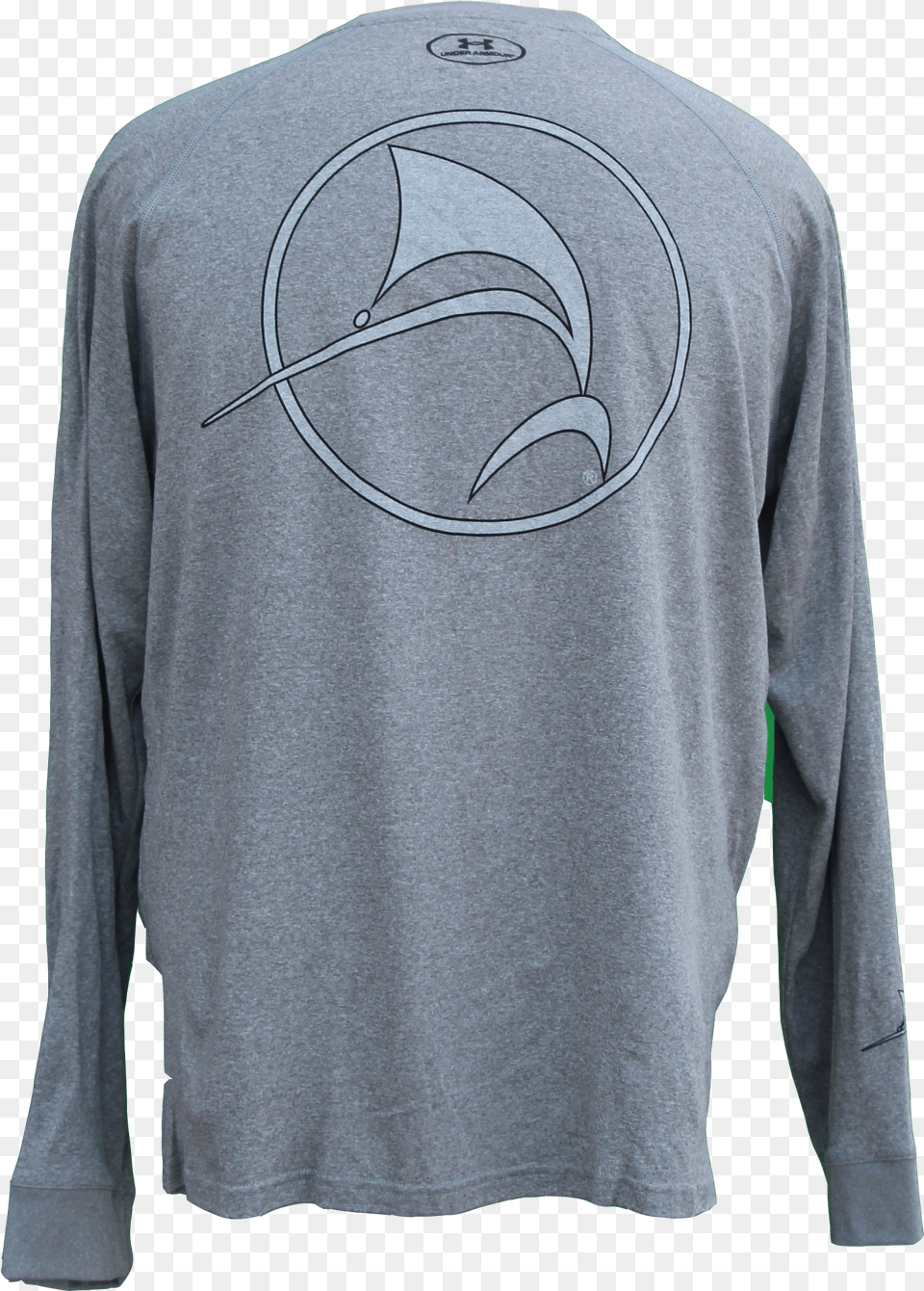 Circle Fish Under Armour Long Sleeve T Long Sleeve, Clothing, Knitwear, Long Sleeve, Sweater Free Png