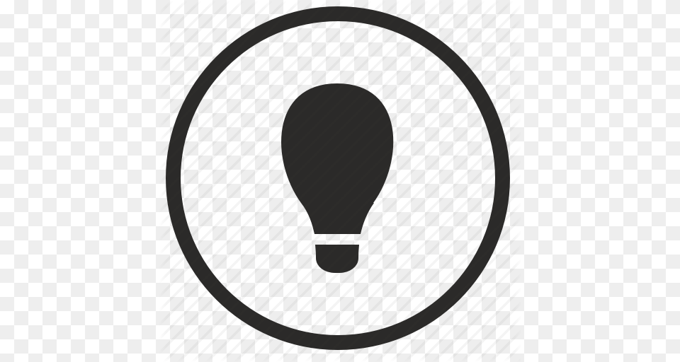 Circle Flash Idea L Light Lighting Round Icon, Lightbulb Free Png