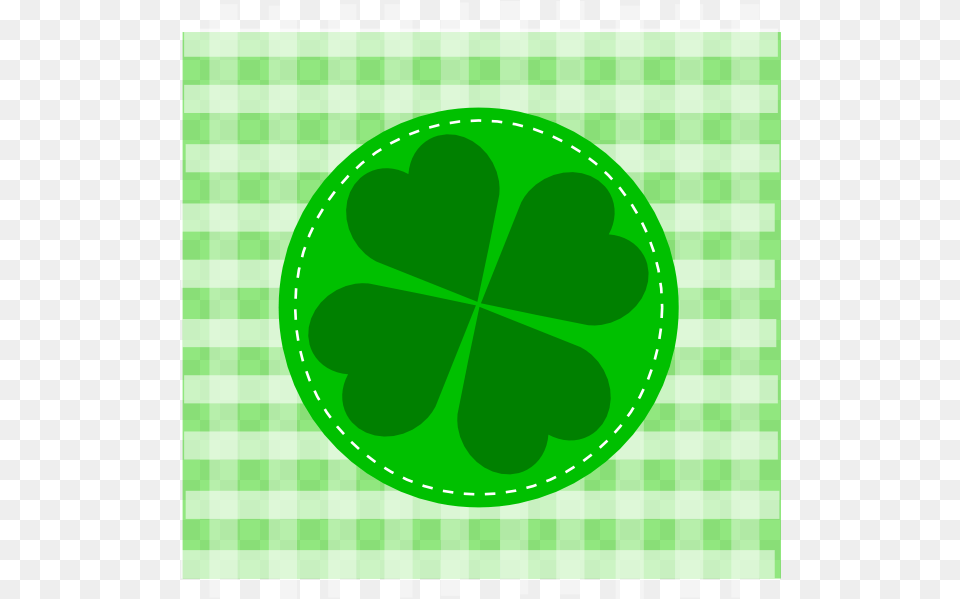 Circle Four Leaf Clover Svg Hd Uokplrs Tate London, Plant, Green Free Png