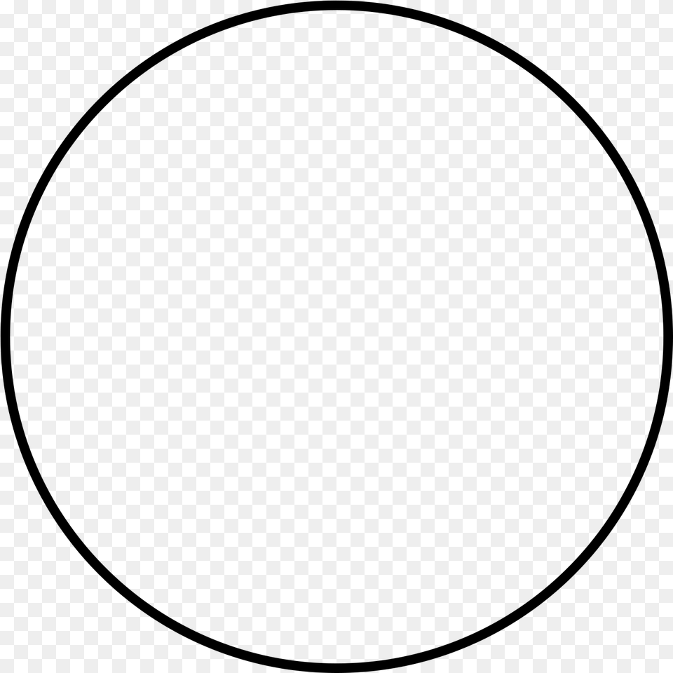Circle Free Download Transparent White Circle Icon, Gray Png