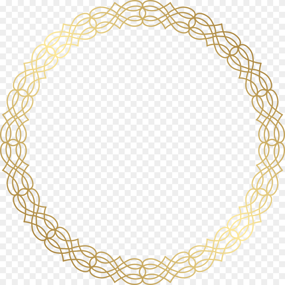 Circle Gold Clip Art, Accessories, Jewelry, Necklace, Bracelet Free Transparent Png