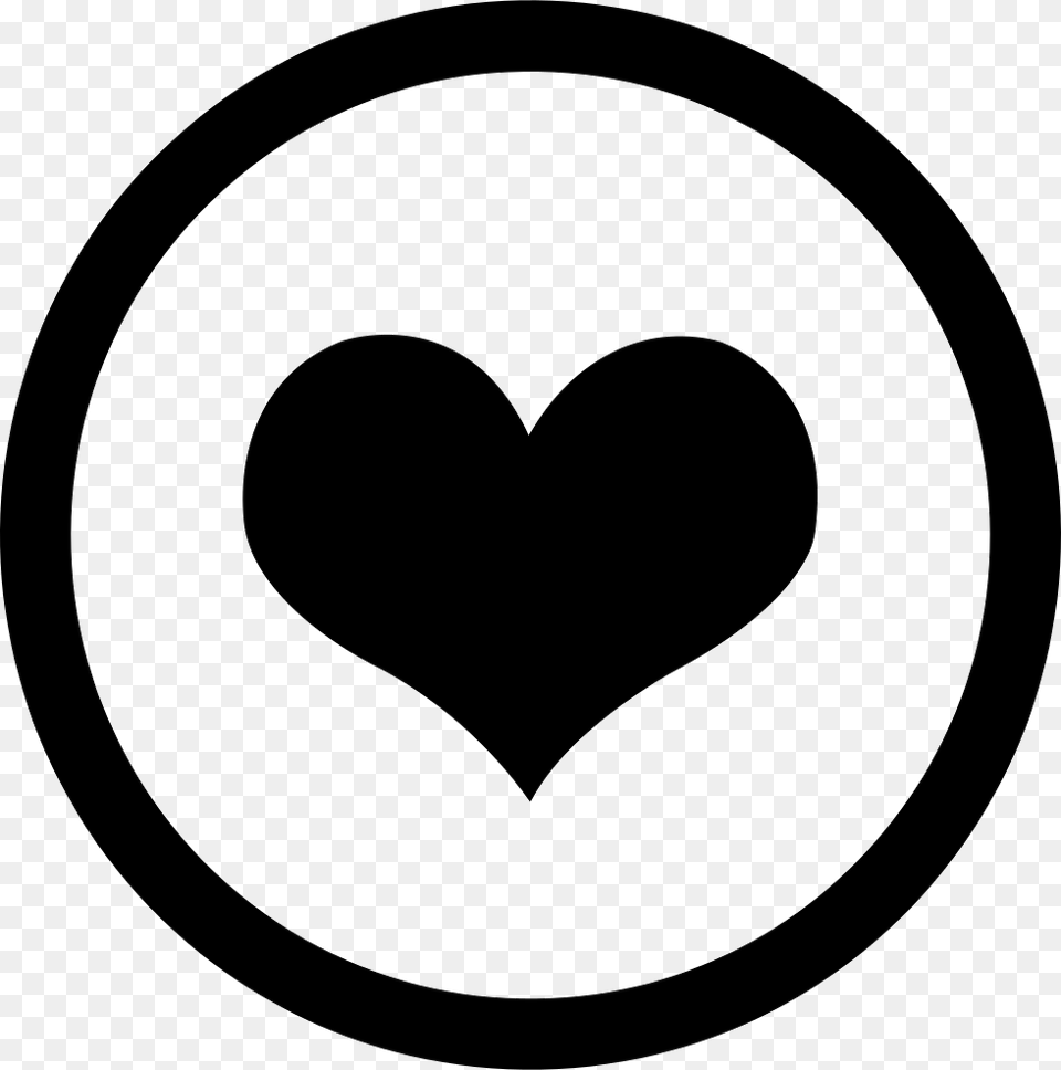 Circle Heart Icon Download, Logo, Symbol Free Png