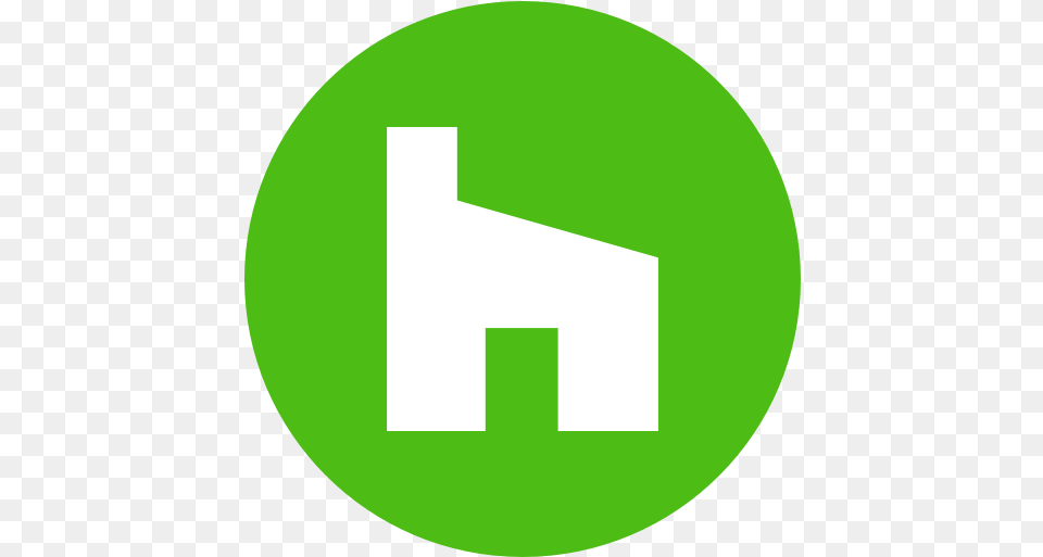 Circle Houzz Round Icon Houzz Icon, Symbol, Green, Text, Number Free Png Download