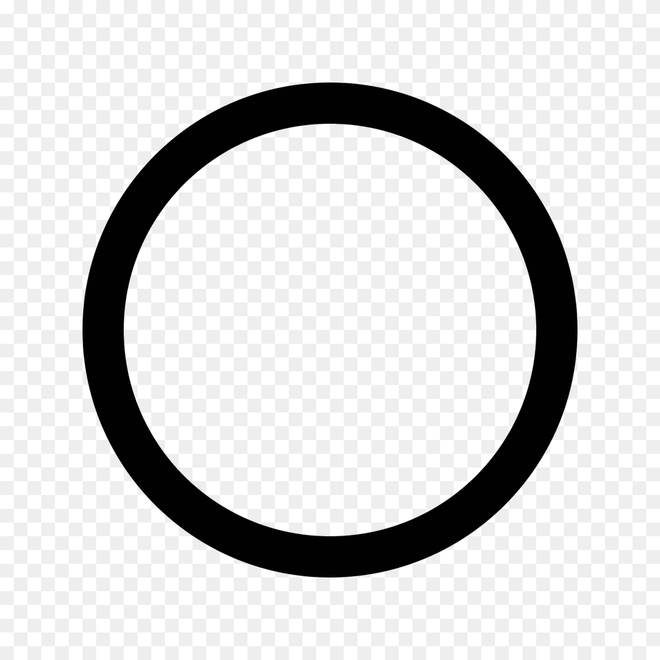 Circle Icon, Gray Free Png Download
