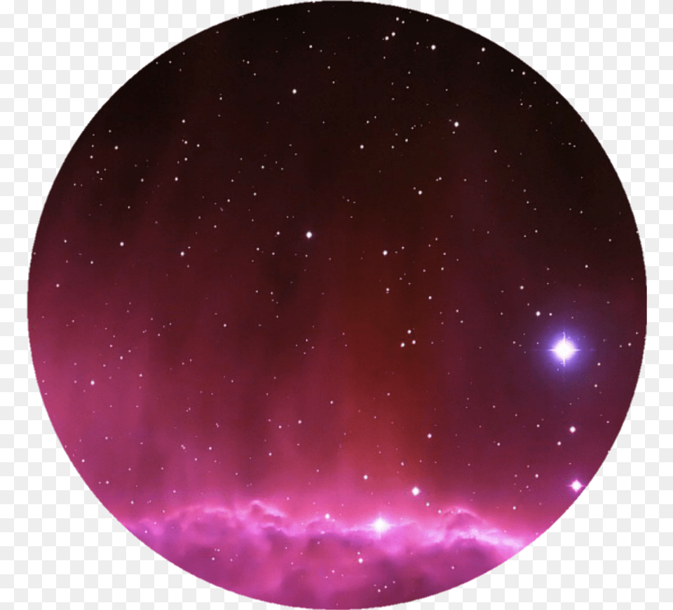 Circle Icon Iconbase Base Icons Galaxy Red Pink, Nature, Night, Outdoors, Astronomy Free Png Download